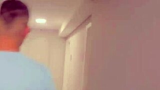 Is her big pussy on fire for my licks before the party?