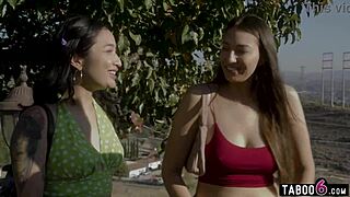 Stepsisters explore a celebrity home with private thrills.