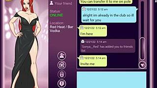 I hired the hottest redhead from MNF Club; her dancing at the nightclub was simply amazing.