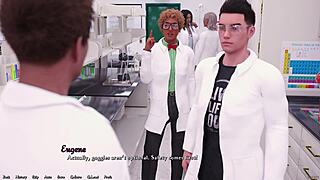 Waking up next to busty blonde milf after creampie