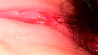 I love pounding her big shaved pussy without a condom, close-up and sexy