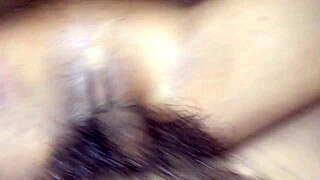 Creampie Flows Multiple Times in Her Tight Shaved Pussy