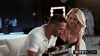 Wifey Curvy Hotwife Andi Avalon Sucks Massive BBC as Hubby Watches