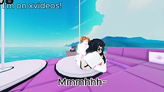 Big tits and big cock in rough sex video