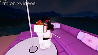 Big tits and big cock in rough sex video