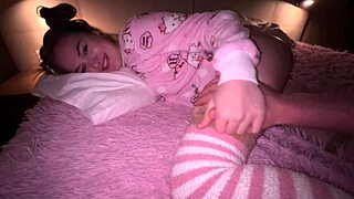 Step Sister Dominates Brother's Bed