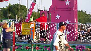 I caught those sexy rock fest flashers showing off daytime realness!