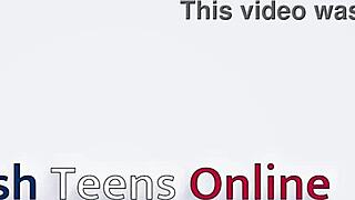 British redhead cums hard after step-dad teases and edges her!