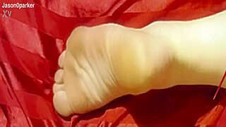 Sexy feet fetish in casual narrative