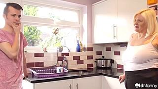 Fat Mature British Milf Banged Hard in Wild Group Action by AgedLove Stars.