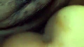 I Cum Inside Her Wet Pussy During Doggy Style Riding With Clothes Ripped And Dripping Cum On Tits