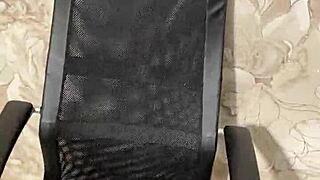 Step sister reveals christmas costume and offers her holes outdoors