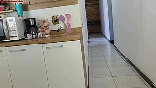 Damn! Risky Sex While Husband’s in Shower!