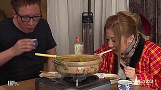 eiri inoue gets creampied in sweaty japanese sex with big tits