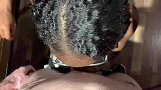 Dei secretary handles boss’s bareback BWC like a total pro