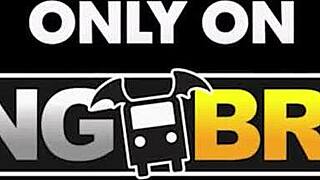 bangbros - josie tucker opens tight asshole for stepbrother's huge dick to slam hard.