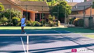 Milf Strips for Intense Match with Stepson