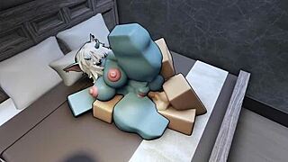 uh, havin’ rough roblox sex with this hot demon!