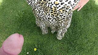 master couldn’t hold back, pisses on milf then creampie bangs her fully clothed