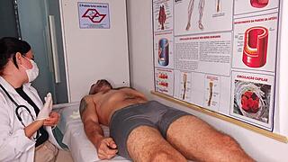 erection right in front of the nurse, can you believe it?