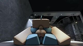 uh, havin’ rough roblox sex with this hot demon!