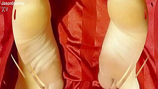 Sexy feet fetish in casual narrative