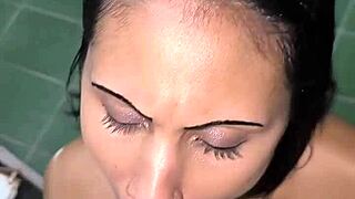 magrinha swallows cum from tattooed guy in rio's abandoned house, havena bolt