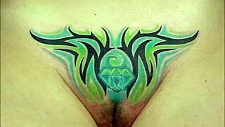 crystal butterfly performs music with tattoos. she explores her interests.