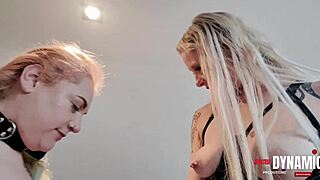 Just saw a hardcore mistress dominating two subs with heels