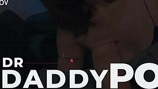 Dharma jones gets bent over for deepthroat and fucking