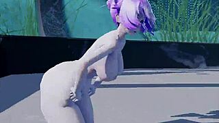 i watch mmd sailor girl striptease rip clothes so hot