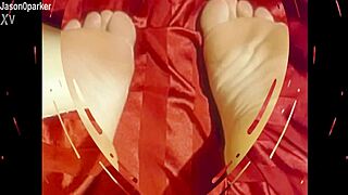 Sexy feet fetish in casual narrative