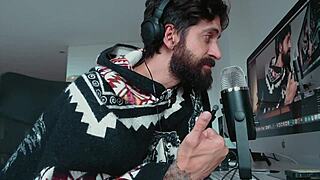 sharing tips on making love and filming a steamy porno flick