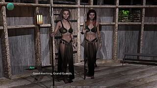 Horny stepsister wakes me up with a sloppy blowjob
