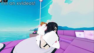 Big tits and big cock in rough sex video