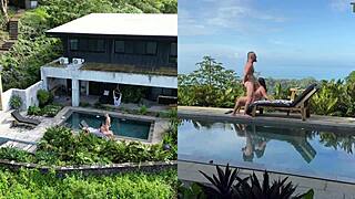 Real outdoors public activity with multiple angles and facial shot.