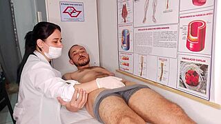 erection right in front of the nurse, can you believe it?