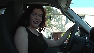 Specific Fucking Red MILF Mom In Fishnet Lingerie