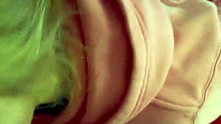 Blonde lover deepthroats, spits, and chokes for facial cumshot.