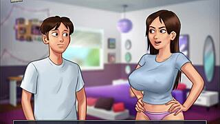 What’s Hotter Than Summertime Saga 154 with a Stunning Milf in Wild Action Scenes?