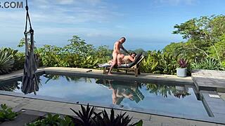 Real outdoors public activity with multiple angles and facial shot.