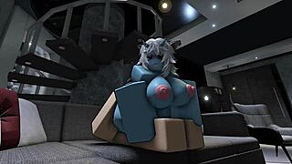 uh, havin’ rough roblox sex with this hot demon!