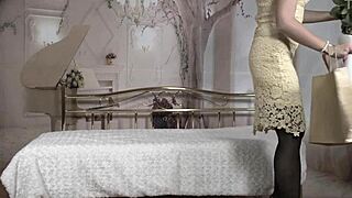 Rebecca Black Teases Solo in Stockings for Allgirlz