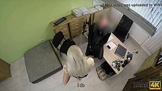 hey, wanna see busty blonde blanche bang loan agent?