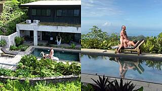 Real outdoors public activity with multiple angles and facial shot.