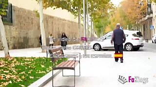 sexual tour in madrid the huge tits of nelia estrada know the capital with doggystyle fucking