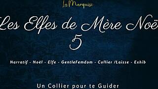 French Elf Femdom Leashes and Talks Dirty