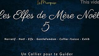 French Elf Femdom Leashes and Talks Dirty