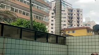 He Kept Rubbing His Hard Cock on Me in the Pool