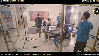 redhead screams while sucking big cock passionately